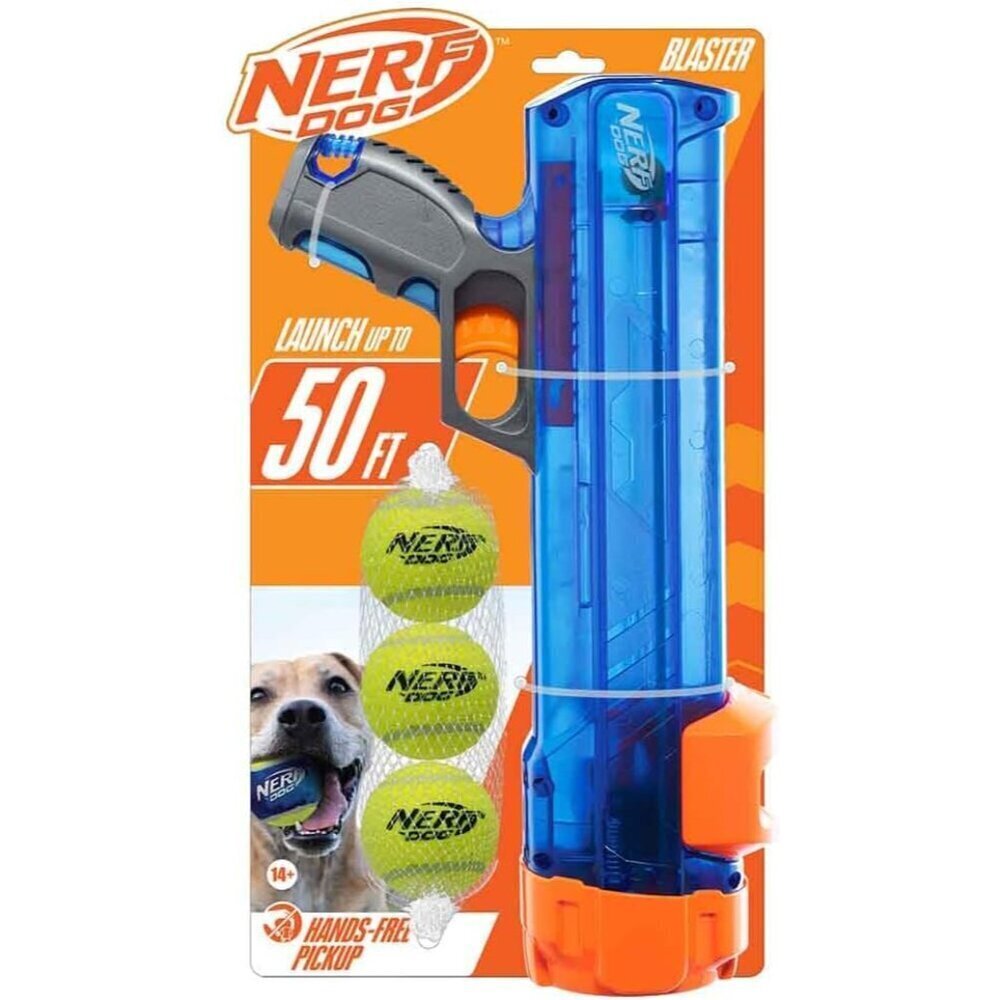 Tennis Ball Blaster Dog Toy Gift Set, Tennis Ball Dog Fetch Toy Launches up to 5